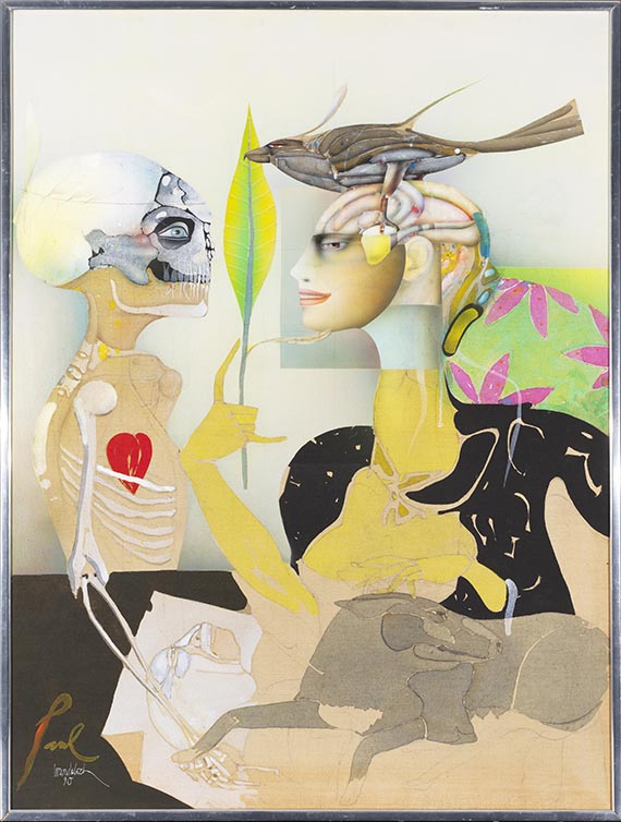 Paul Wunderlich - Love and Death - Frame image