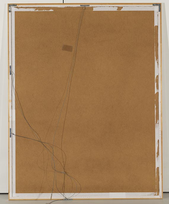 Frank Stella - Talladega Five I - Back side