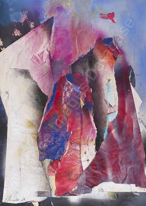 FRED THIELER"Ohne Titel", 1969