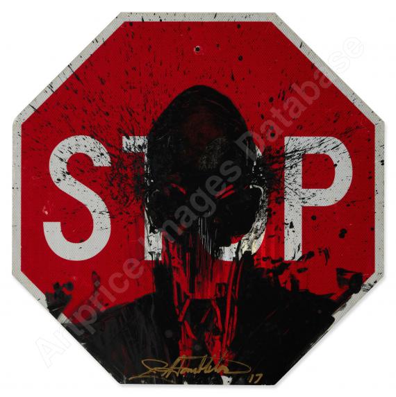 RICHARD HAMBLETON"Untitled (Stop Sign...