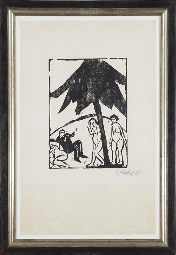 Erich Heckel - Vier Figuren - Frame image