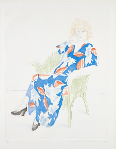 Celia in a Wicker Ch...