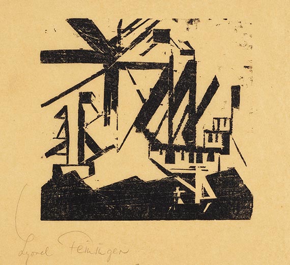 Feininger - Schiffe und Sonne (Kleine Marine)