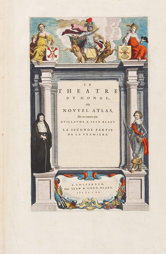 Joan Blaeu - Le theatre du monde ou nouvel atlas (Niederlande) - 