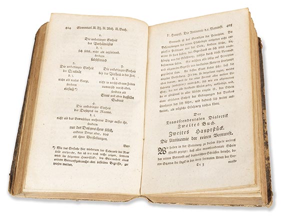 Immanuel Kant - Critik der reinen Vernunft - 