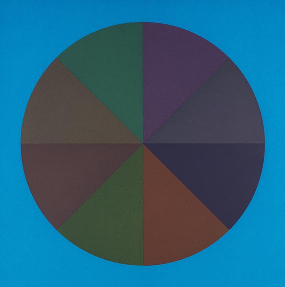 Sol LeWitt - A circle divided into eight parts - 
