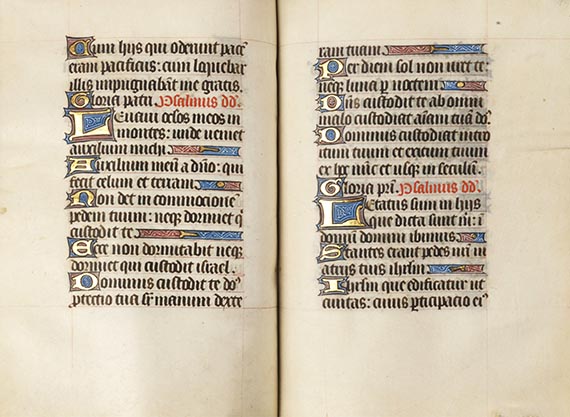  Manuskripte - Stundenbuch der Marie de Bastard. Angers um 1460 - 