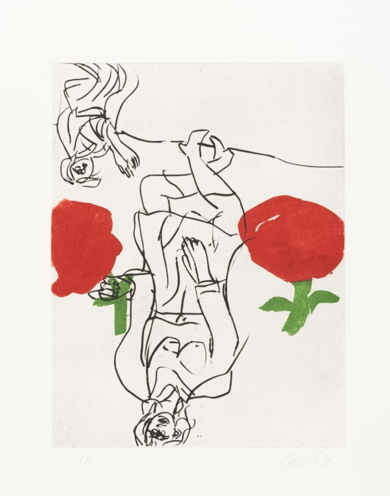 Georg Baselitz - Böhmische Frau