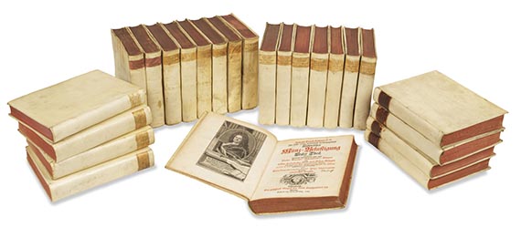 Johann David Köhler - Historischer Münz-Belustigung. 22 Bde. + 2 Registerbände