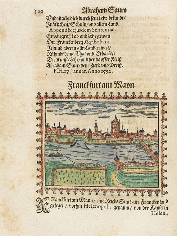 Abraham Saur - Stätte-Buch - 