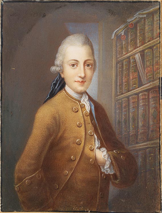Georg Oswald May - Portrait Johann Wolfgang von Goethe