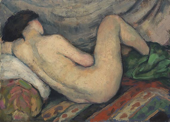 Karl Hofer - Schlafender Akt