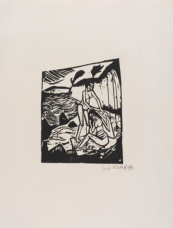 Erich Heckel - Frauen am Ufer