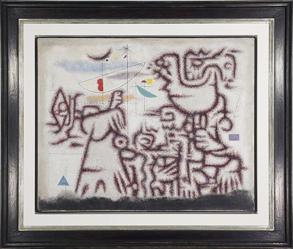 Willi Baumeister - Zwei Weltalter - Frame image