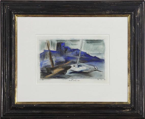 Lyonel Feininger - Ebb, I - Bénodet, Brittany Coast - Frame image