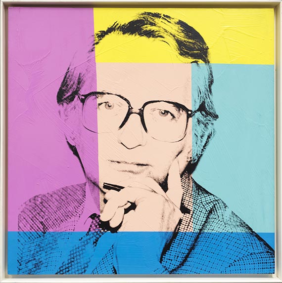 Andy Warhol - Porträt von Karl Ludwig Schweisfurth - Frame image