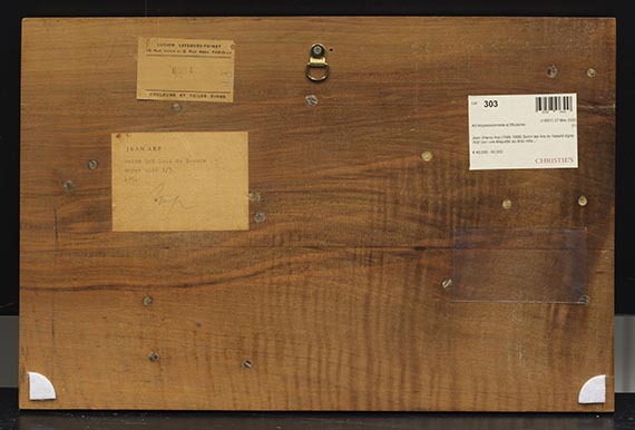 Hans (Jean) Arp - Selon les lois du hasard - Back side