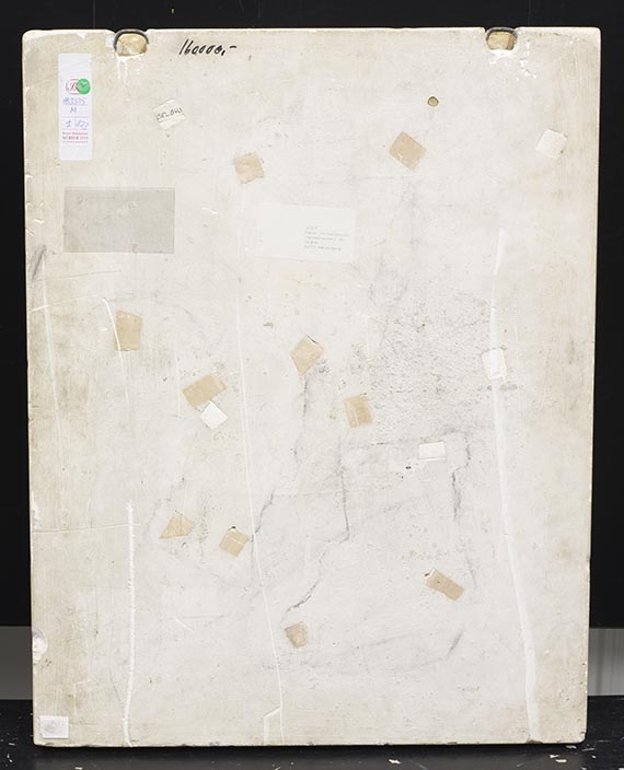 Asger Jorn - Ohne Titel - Back side