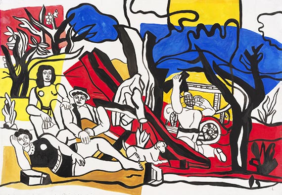 Fernand Léger - La partie de campagne