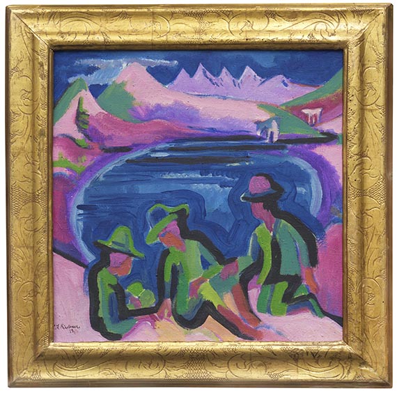 Ernst Ludwig Kirchner - Am Bergsee - 