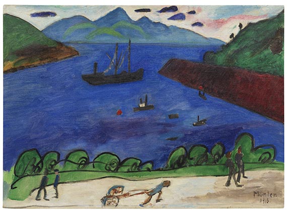 Münter - Narvik Hafen