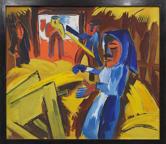 Karl Schmidt-Rottluff - Scheune (Jershöft) - Frame image