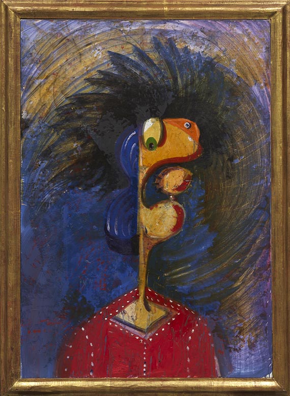 George Condo - Portrait de Femme - Frame image