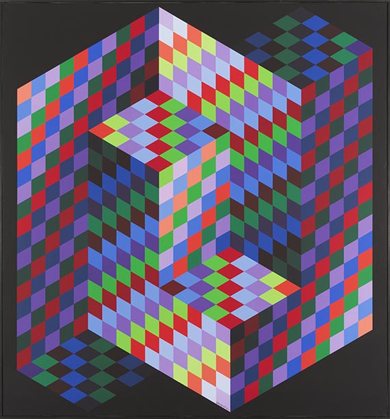 Victor Vasarely - MÉH - Frame image
